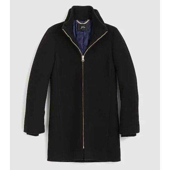 J.Crew Lodge coat in Italian stadium-cloth wool - Picture 2 of 3